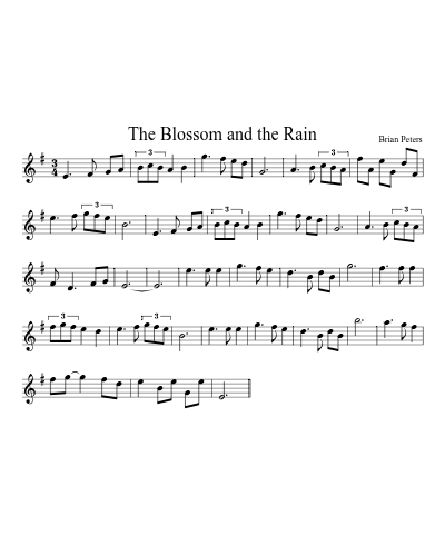The Blossom and the Rain preview