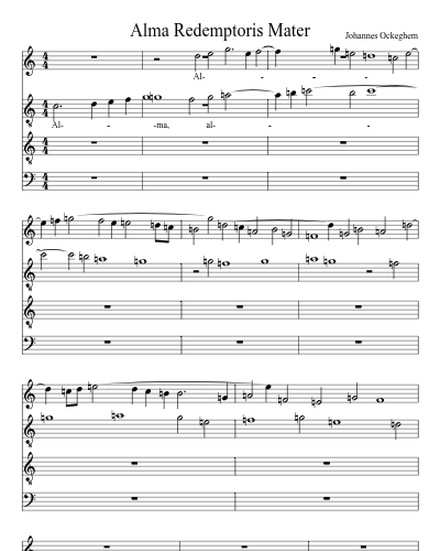 Alma Redemptoris Mater preview