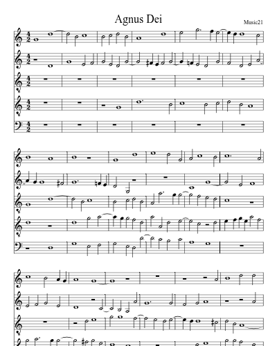 Agnus Dei preview
