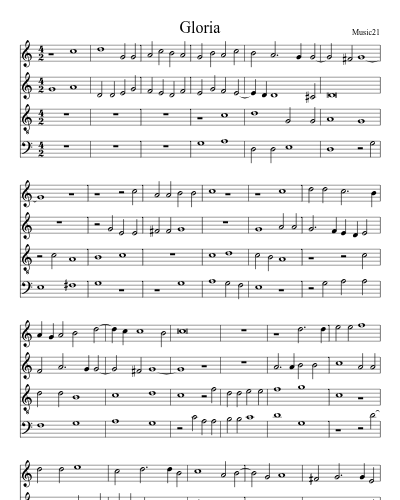 Gloria preview