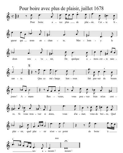Pour boire avec plus de plaisir, juillet 1678 preview