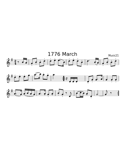 1776 March