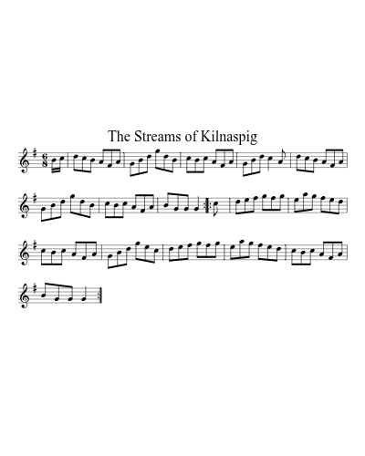 The Streams of Kilnaspig