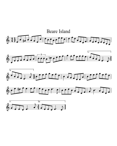 Beare Island (Version 3) preview