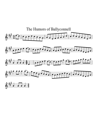 The Humors of Ballyconnell