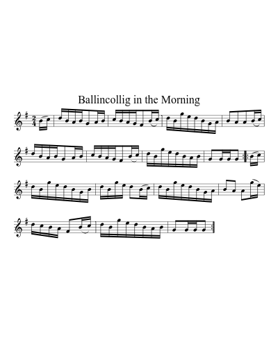 Ballincollig in the Morning