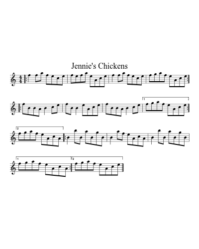 Jennie's Chickens preview