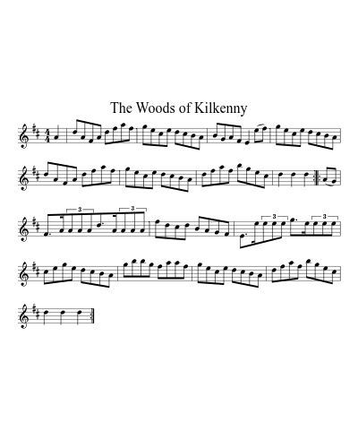 The woods of Kilkenny (Version 2)