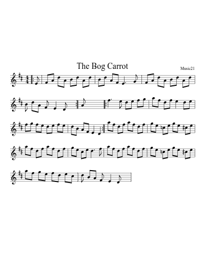 The Bog Carrot