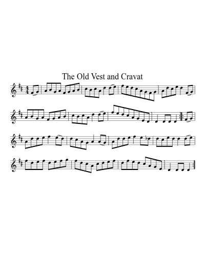 The Old Vest and Cravat