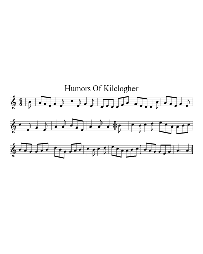 Humors Of Kilclogher
