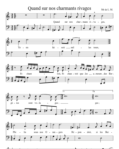 Quand sur nos charmants rivages preview