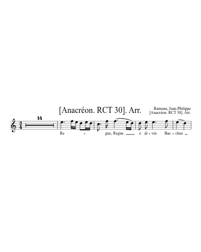 [Anacréon. RCT 30]. Arr. preview