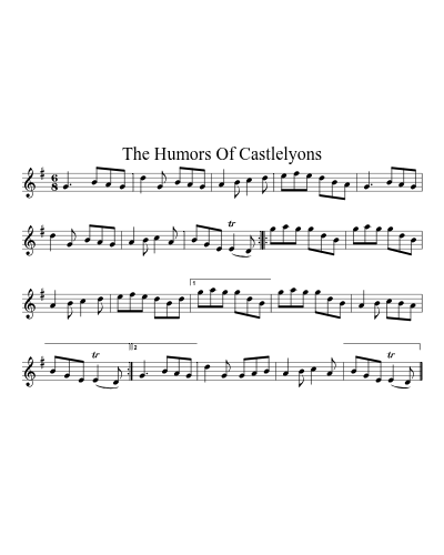 The Humors Of Castlelyons preview