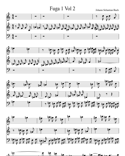 Fuga 1 Vol 2