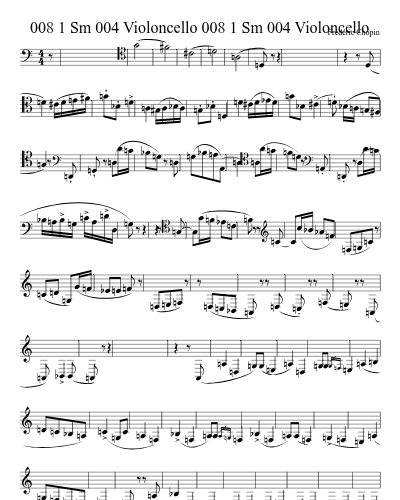 008 1 Sm 004 Violoncello 008 1 Sm 004 Violoncello