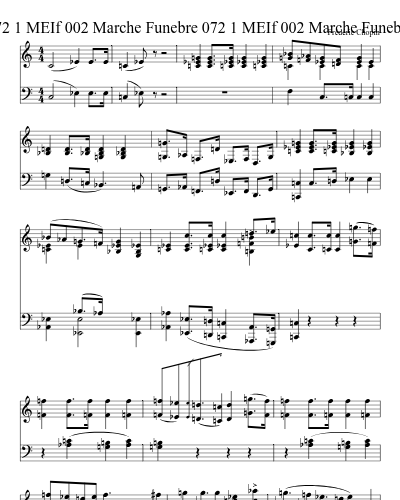 072 1 MEIf 002 Marche Funebre 072 1 MEIf 002 Marche Funebre