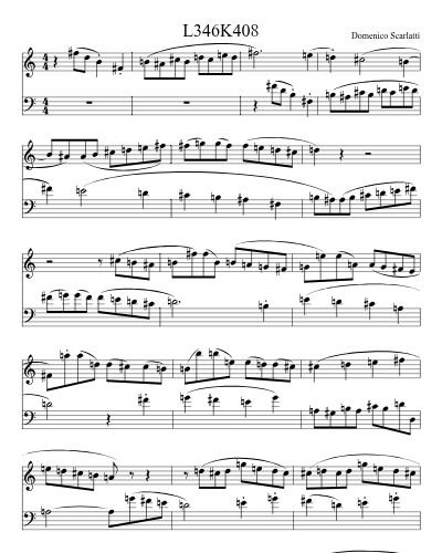 L346K408 sheet music preview