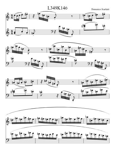 L349K146 sheet music preview