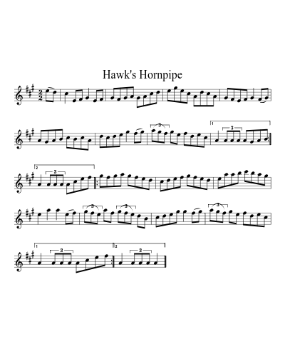 Hawk's Hornpipe
