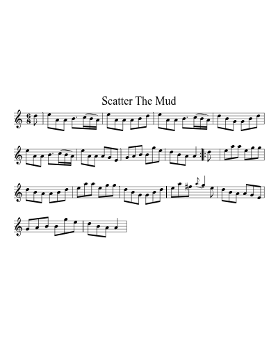 Scatter the Mud (Version 3) preview
