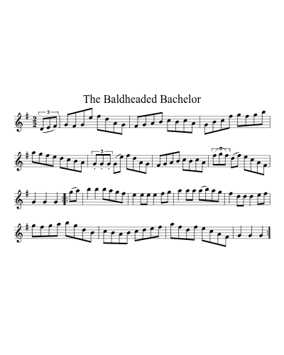 The Baldheaded Bachelor
