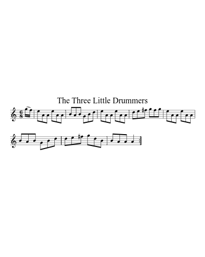 The Three Little Drummers (Version 4)