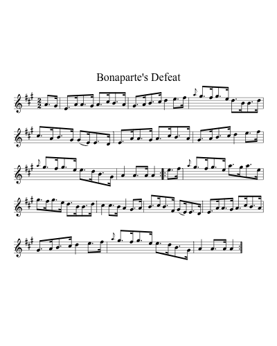 Bonaparte's Defeat (Version 2)