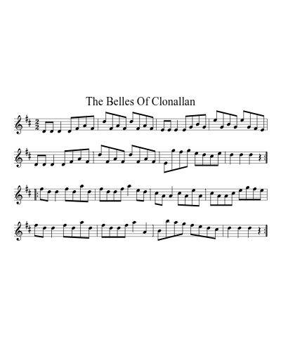 The belles of Clonallan (Version 3)