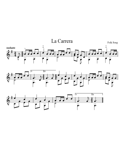 La Carrera preview