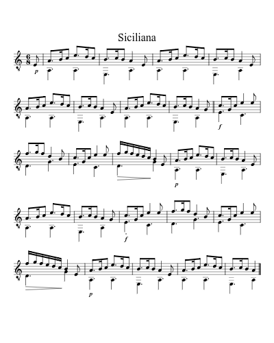 Siciliana preview
