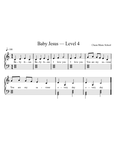 Baby Jesus — Level 4