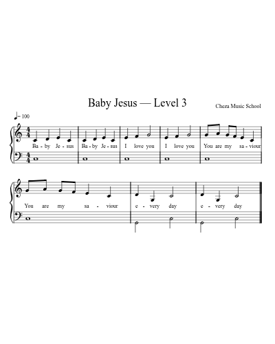 Baby Jesus — Level 3
