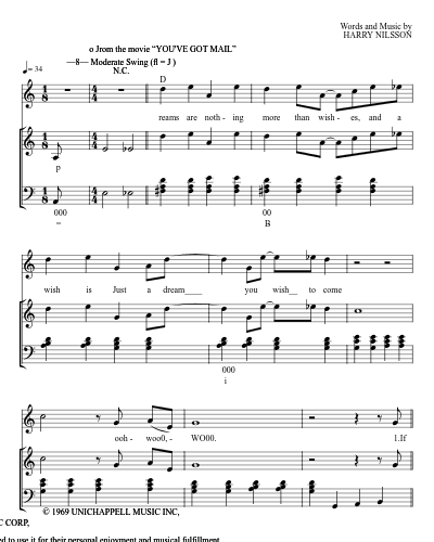 Words and Music byHARRY NILSSON preview