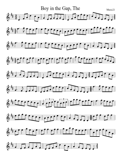 Boy in the Gap, The (Version 2)