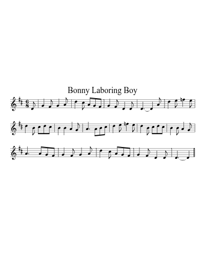 Bonny Laboring Boy
