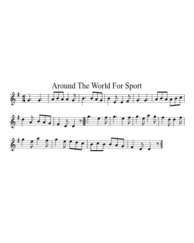 Around The World For Sport (Version 4) preview