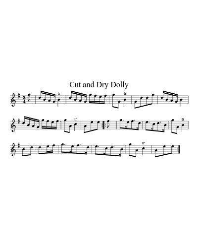 Cut and Dry Dolly preview