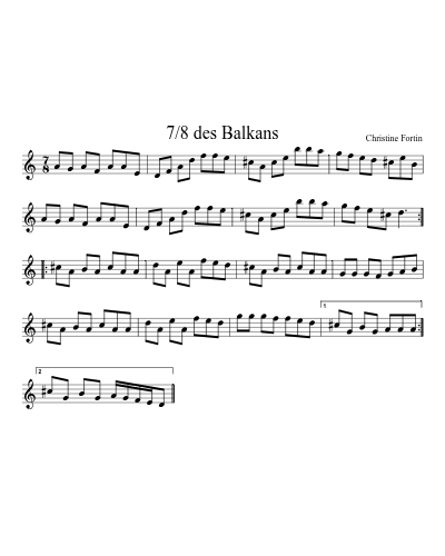 7/8 des Balkans
