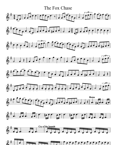 The Fox Chase (Version 2) preview