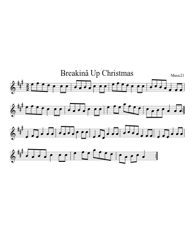 Breakinâ Up Christmas preview