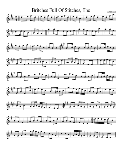 Britches Full Of Stitches, The