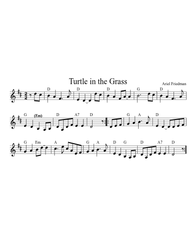 the Phoenix sheet music preview