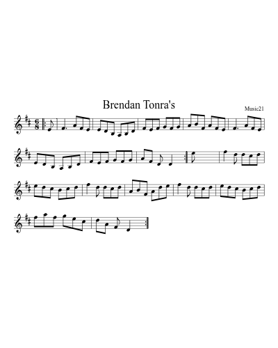 Brendan Tonra's (Version 2)