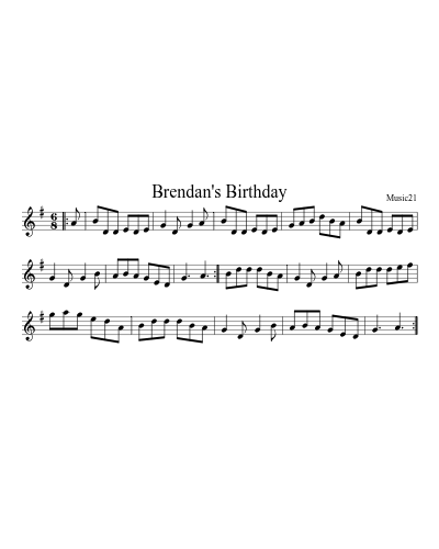 Brendan's Birthday preview