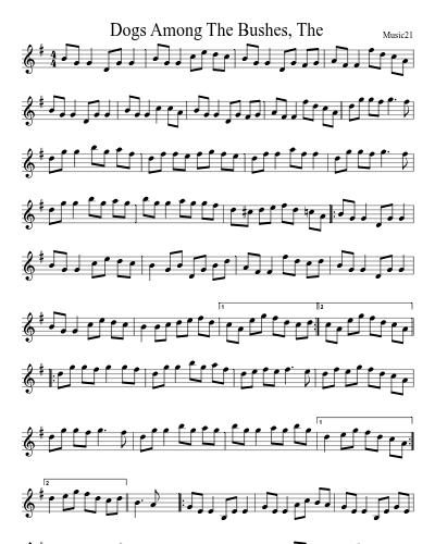 Dogs Among The Bushes, The (Britches Full Of Stitches The) preview