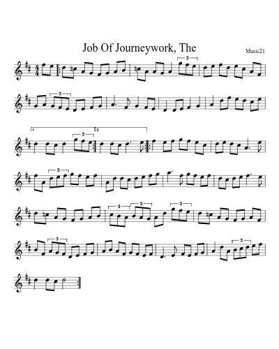 Job Of Journeywork, The (Britches Full Of Stitches The) preview