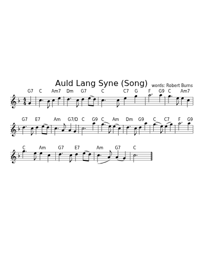 Auld Lang Syne (Song)