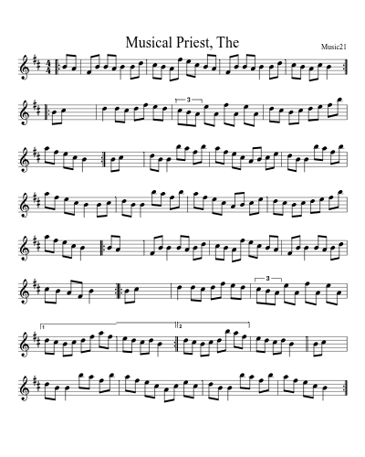 Musical Priest, The (Britches Full Of Stitches The)