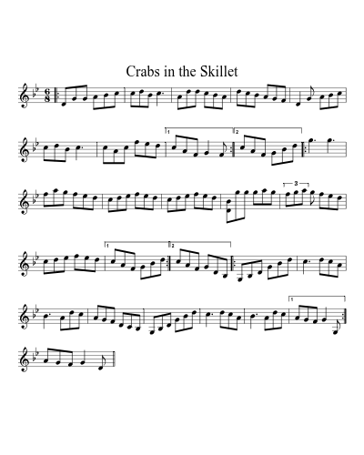 Crabs in the skillet (Version 4)